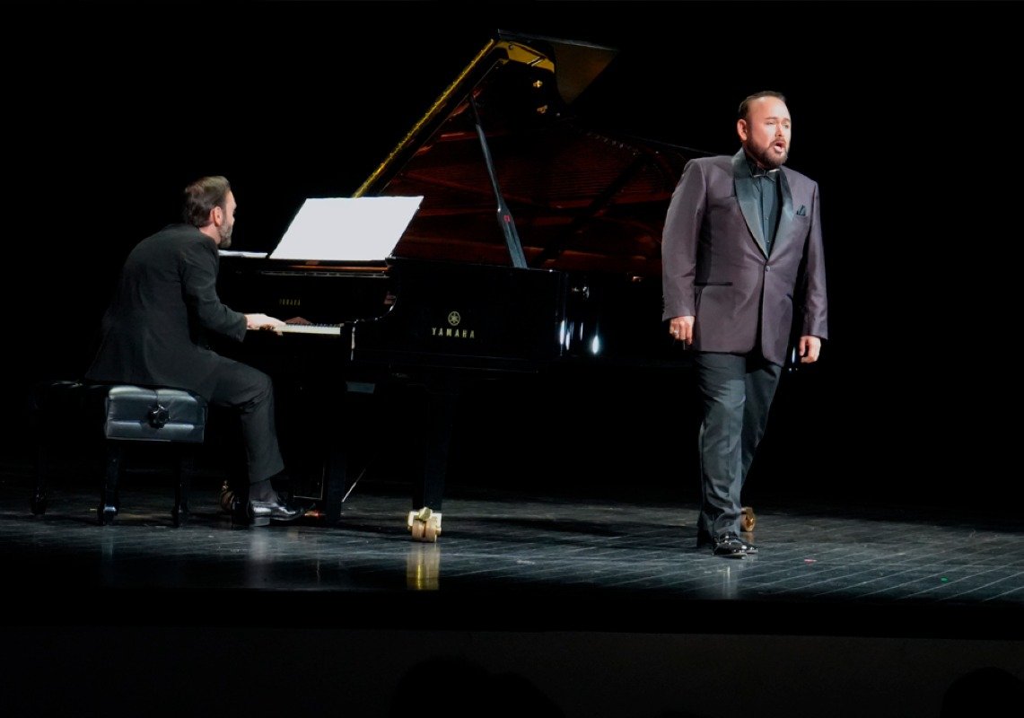 Pianista español Rubén Fernández Aguirre y el tenor mexicano  Javier Camarena.