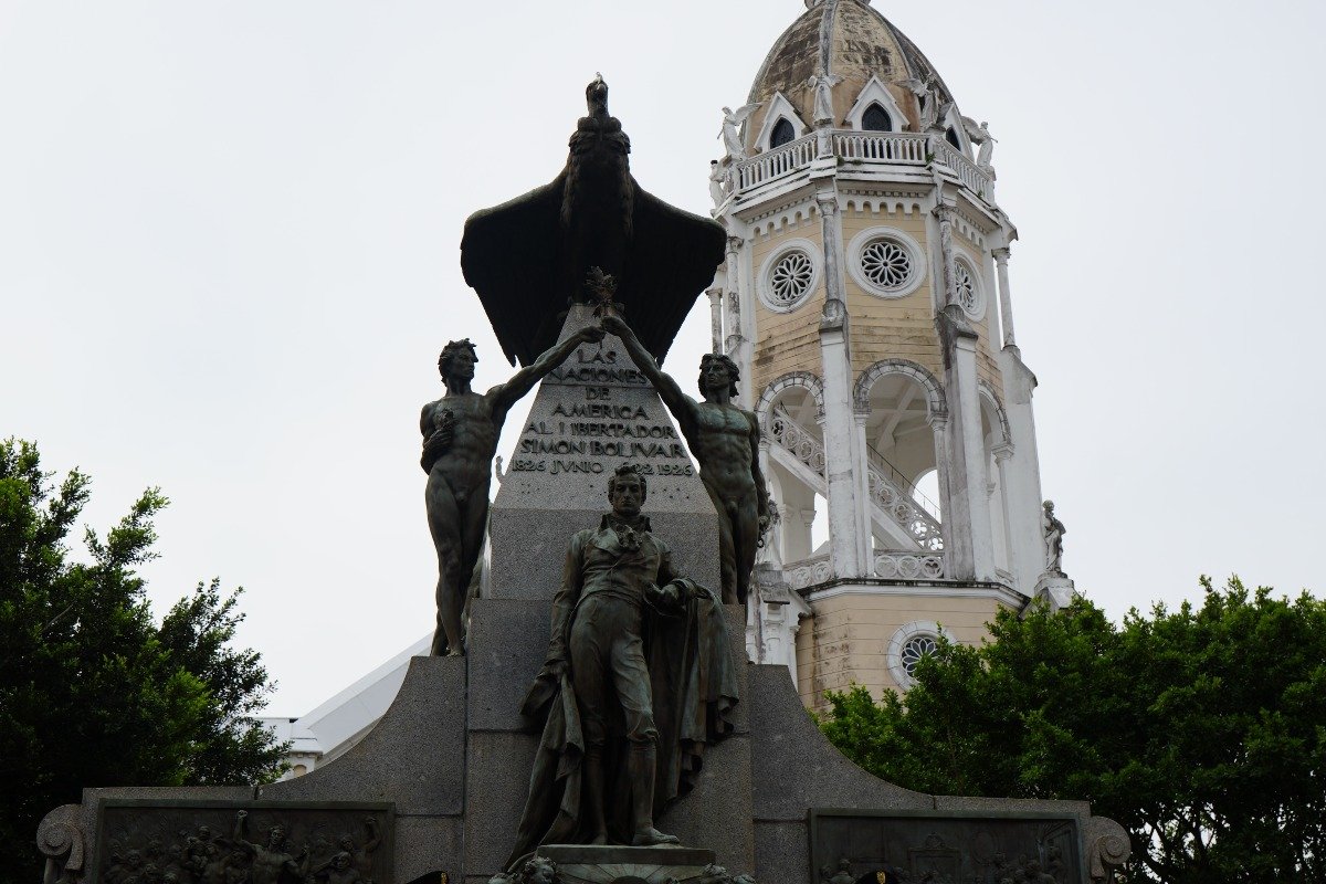 Monumento de Simón Bolívar. 