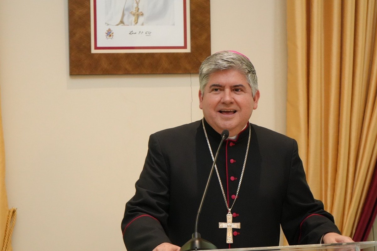 S.E.R. Dagoberto Campos Salas, nuncio apostólico de la Santa Sede en Panamá.