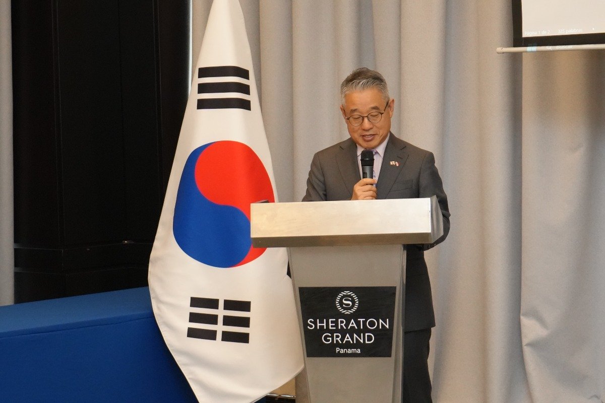 S.E. Han Byoung-jin, embajador de Corea en Panamá.