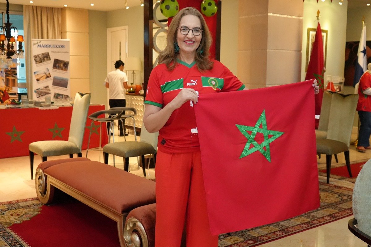 S.E. Bouchra Boudchiche, embajadora del Reino de Marruecos en Panamá.