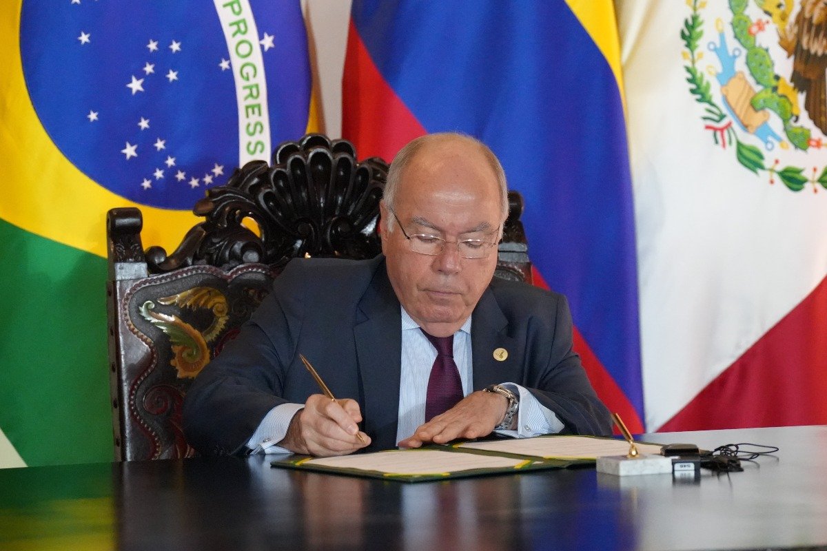 S.E. Mauro Vieira, ministro de Relaciones Exteriores de Brasil.