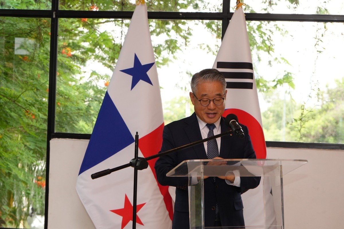 S.E. Han Byoung-jin, embajador de la República de Corea en Panamá.