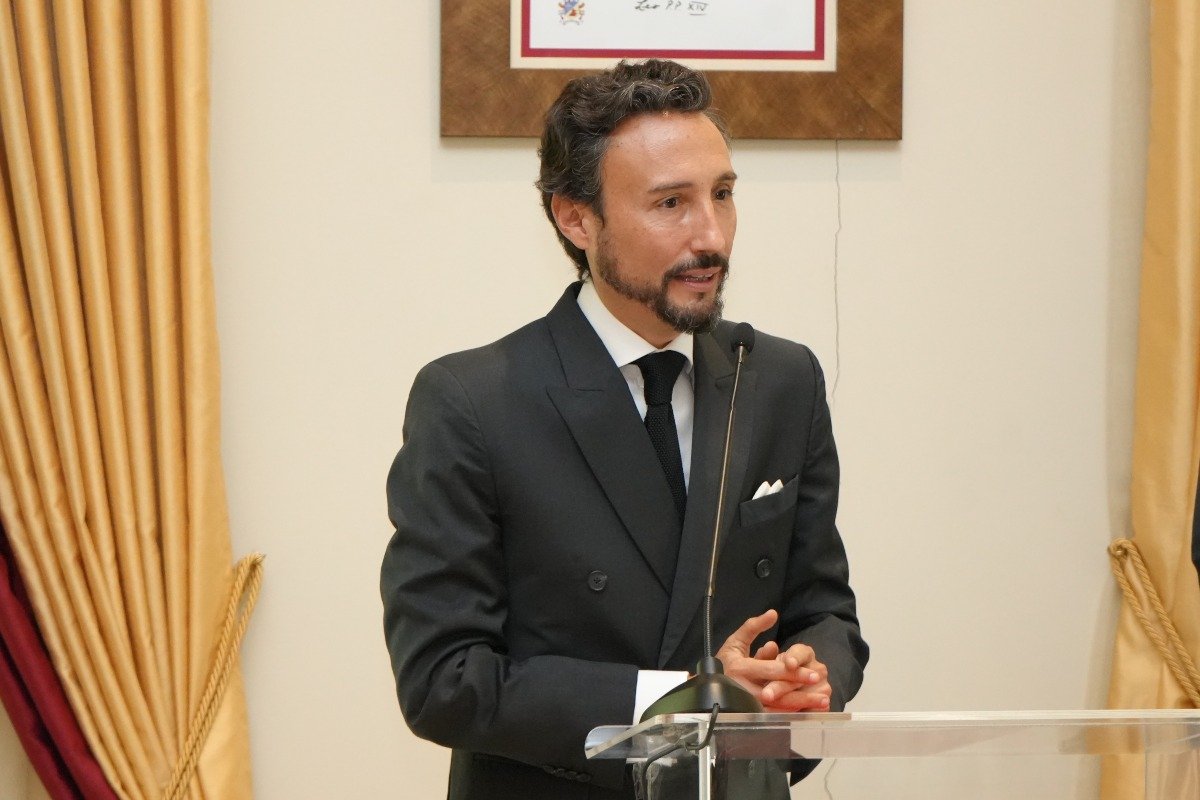 S.E. Guzmán Palacios, embajador del Reino de España en Panamá.