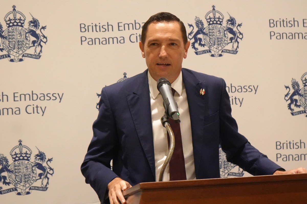 S.E. Greg Houston, embajador del Reino Unido en Panamá.