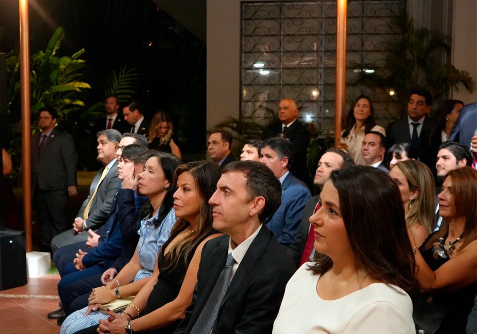 Invitados a la distinción de las empresas por parte de la Embajada de los Estados Unidos en Panamá.