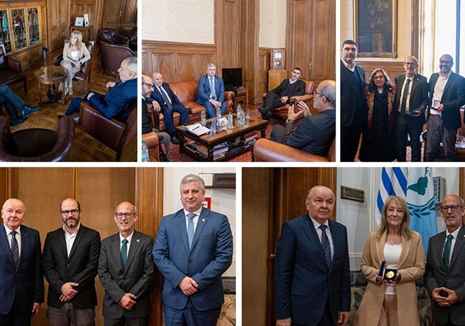 Delegación Del Parlatino Realiza Visita Oficial Al Uruguay