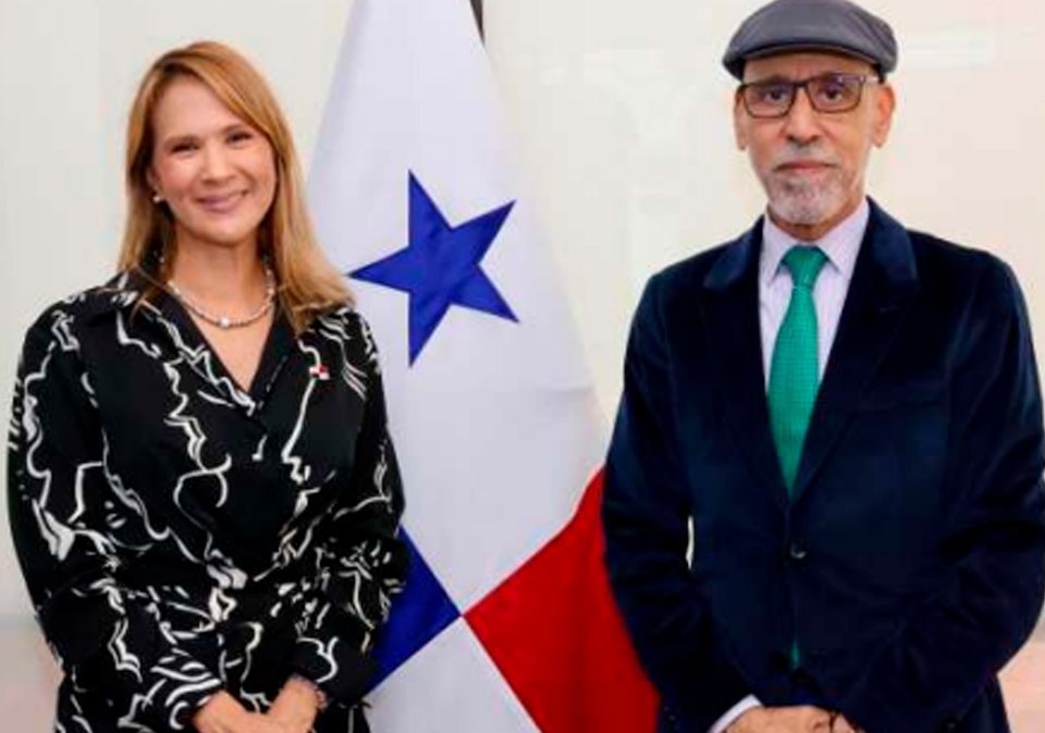 El Embajador Jamal Ramadán Presidente De La Asociación Diplomática En Panamá Sostuvo Reunión Con Viceministra Otero