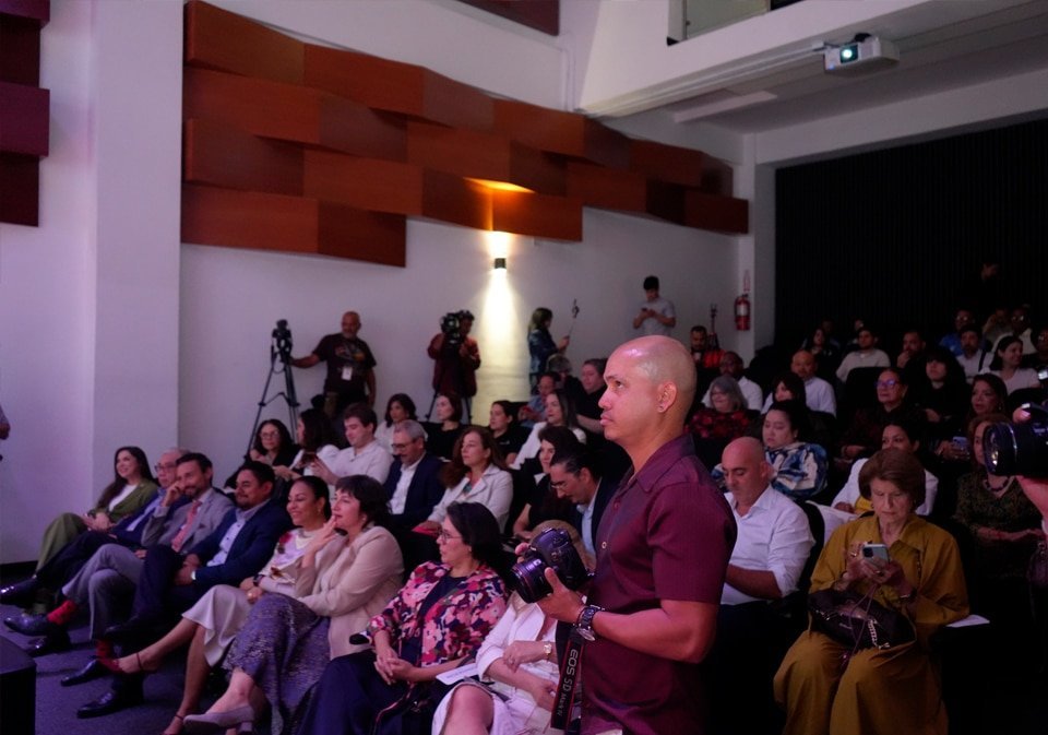 Conferencia de prensa donde se brindó detalles de Centroamérica Cuenta.