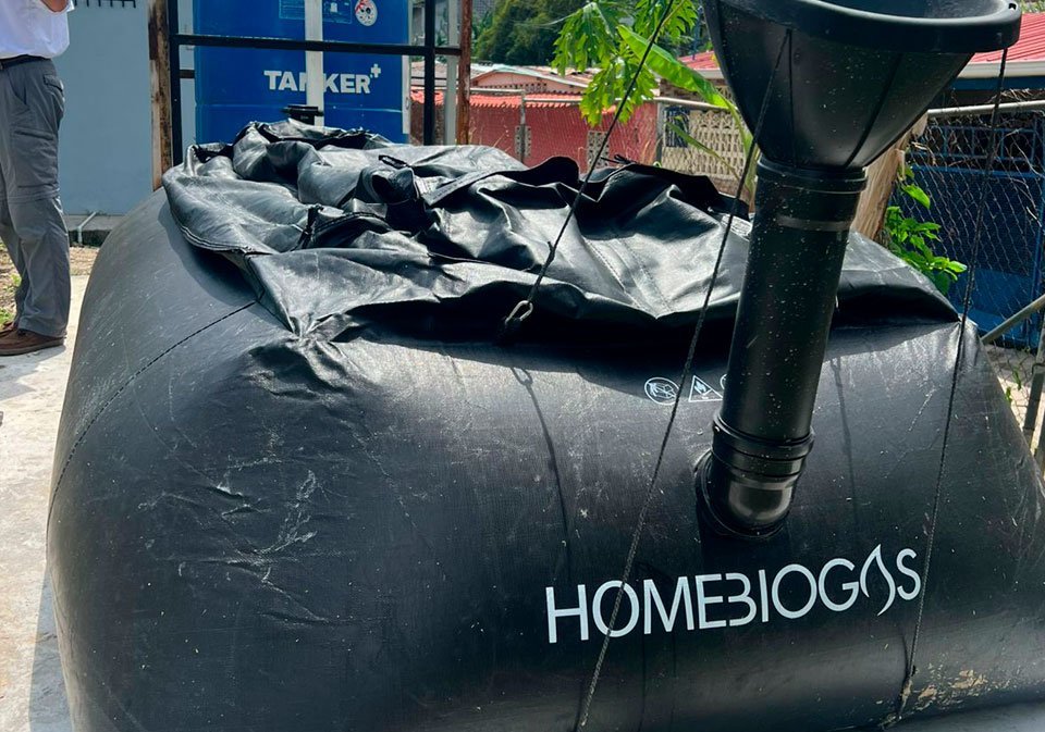 Biodigestora de tecnología israelí