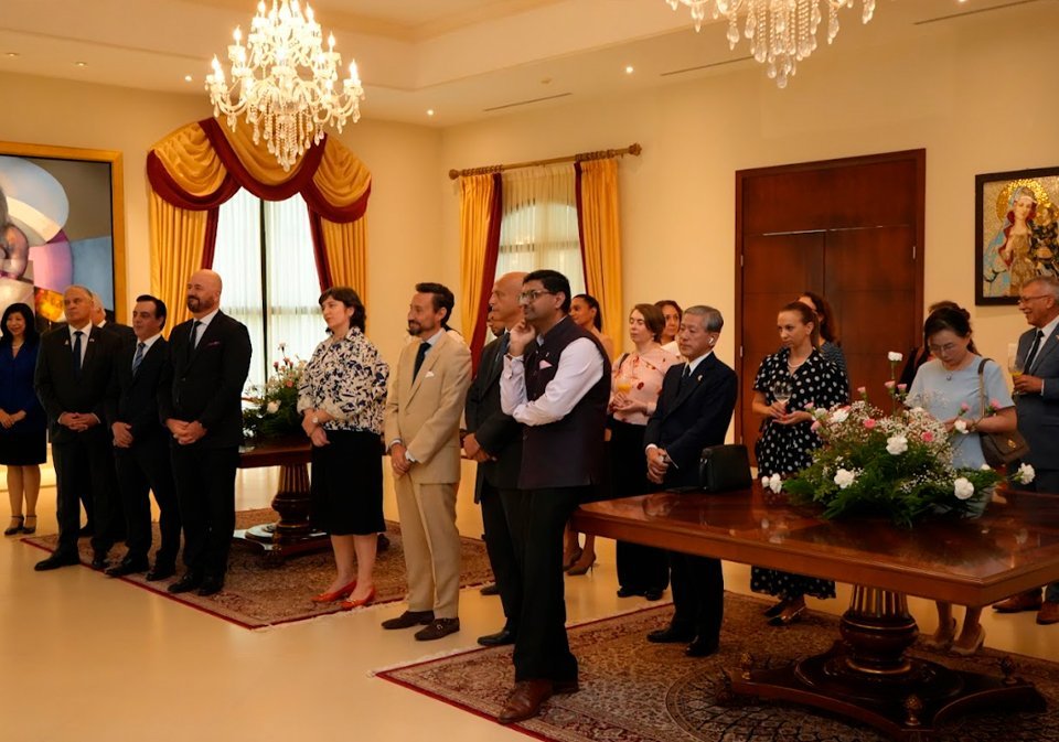 Miembros del cuerpo diplomático acreditado en el país participaron en la ceremonia de despedida de su homólogo, S.E. Fabrizio Nicoletti, embajador de la República Italiana en Panamá.