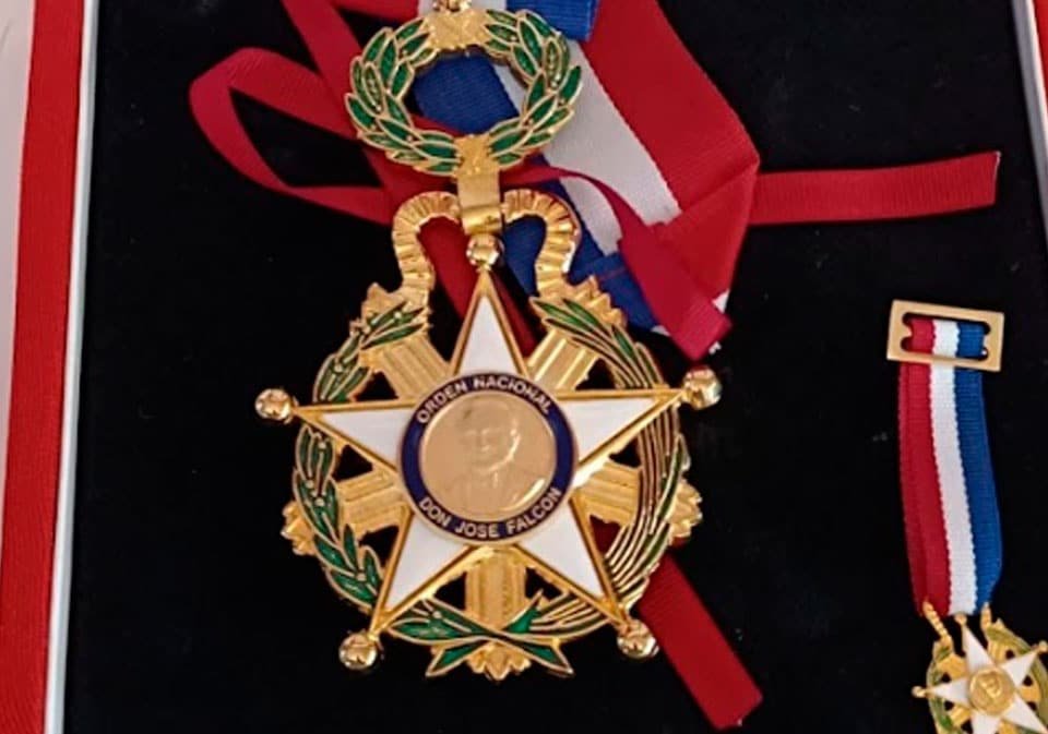 Orden Nacional al Mérito “Don José Falcón”