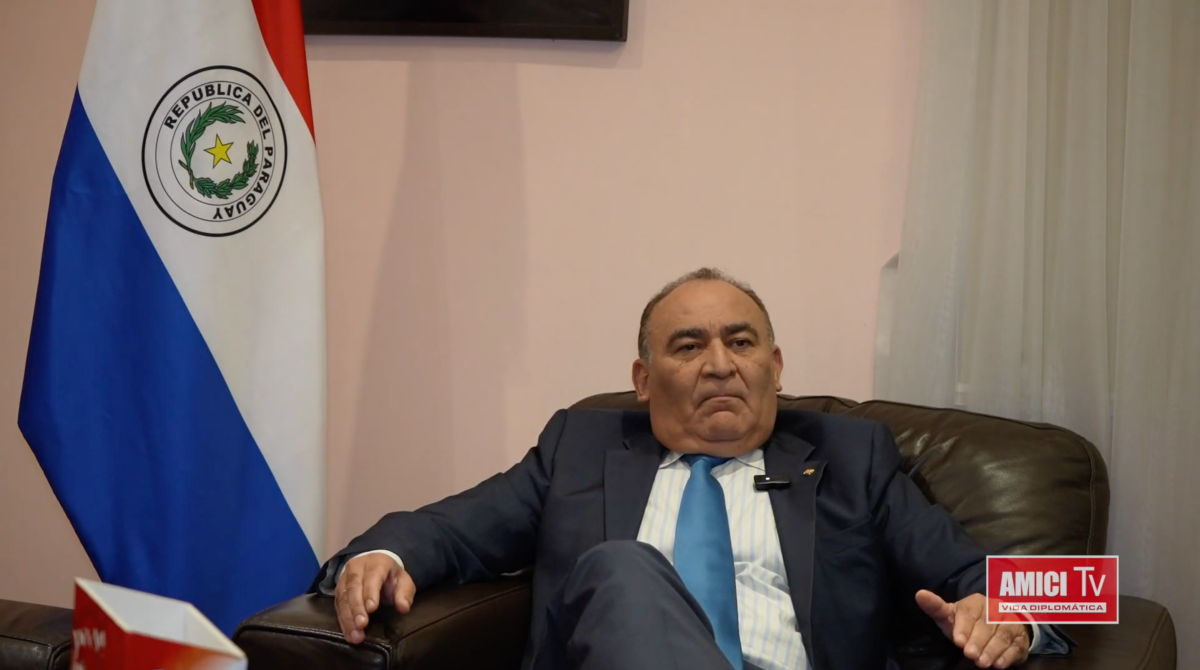 Entrevista al Embajador de Paraguay S E Enrique Jara Ocampos