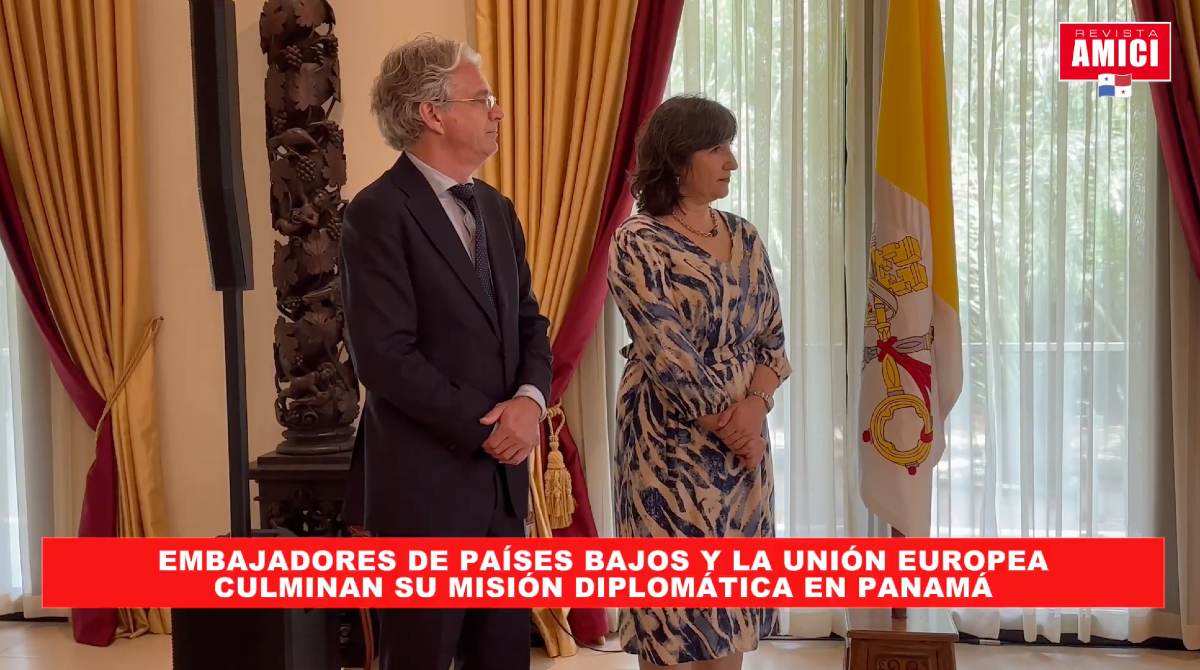 Dos representantes europeos concluyen una etapa diplomática en Panamá